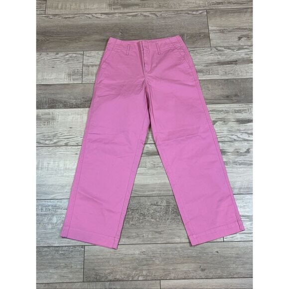 A New Day Pink High-Rise Straight Ankle Trousers Pants size 2 - Picture 1 of 12